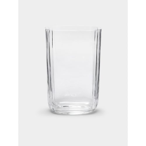 Ovale Tagli Hand-Blown Murano Glass Vase