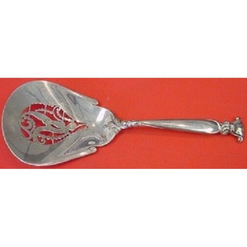 Romance of the Sea by Wallace Sterling Tomato Server Rare w/ Mermaid Piercing