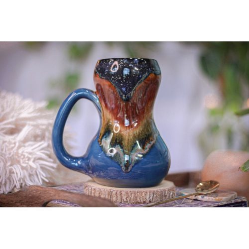 02-B Starry Night Gourd Mug – TOP SHELF, 20 oz.