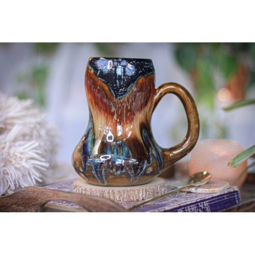 03-B Starry Night Gourd Mug – TOP SHELF, 21 oz.