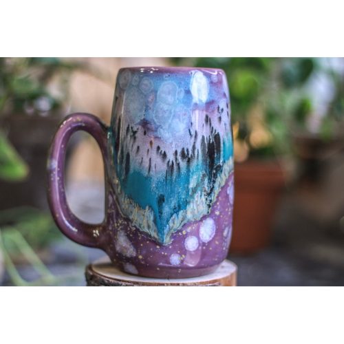 06-B Lavender Fields Mug – TOP SHELF, 24 oz.