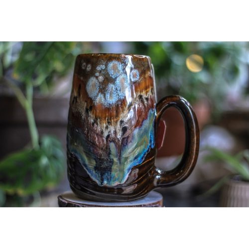 10-B Desert Oasis Textured Notched Mug – TOP SHELF, 24 oz.