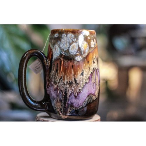 12-B Desert Oasis Variation Notched Mug – TOP SHELF, 23 oz.