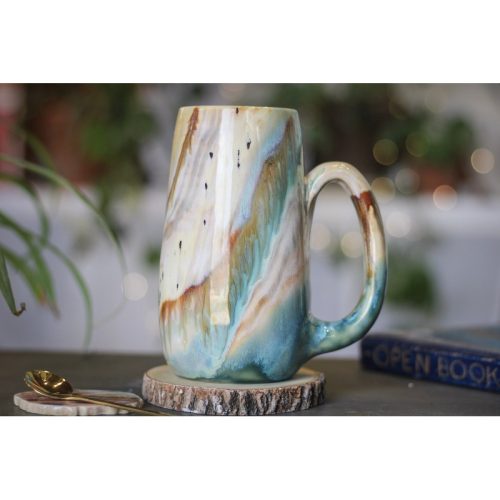 15-B Soft Earth Series PROTOTYPE Tall Mug – TOP SHELF, 28 oz.