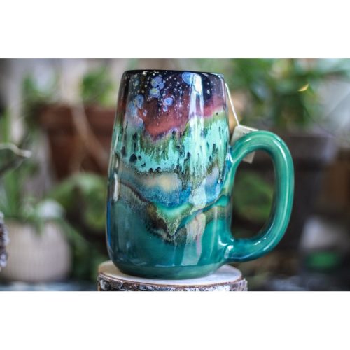 19-B Rocky Mountain Midnight Notched Mug – TOP SHELF, 25 oz.