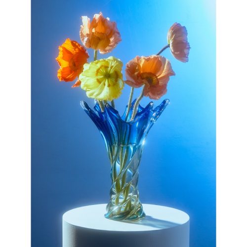 1960s Murano Glass Vase