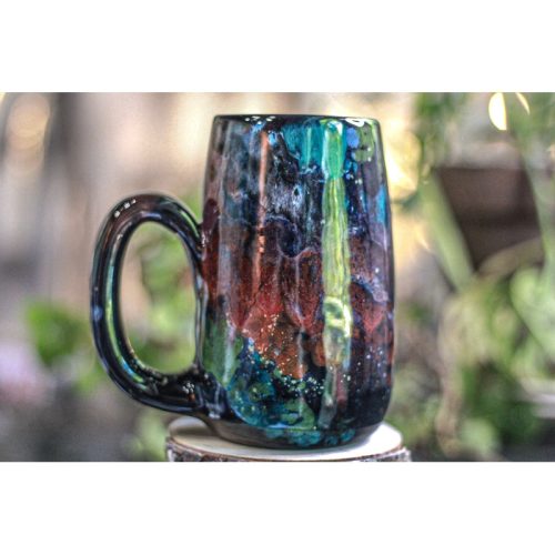23-A Rainbow Stellar Mug – TOP SHELF, 24 oz.