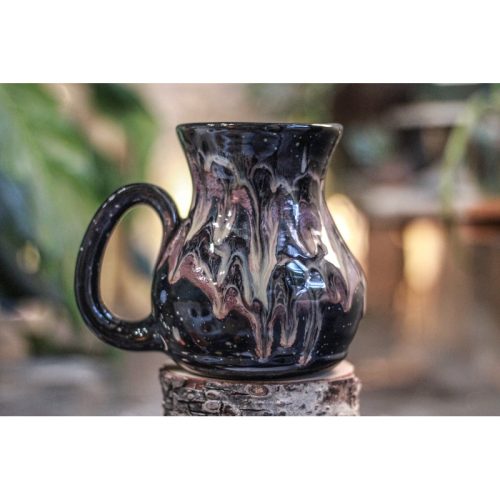 27-C Cosmic Amethyst Grotto Flared Acorn Mug – TOP SHELF, 25 oz.