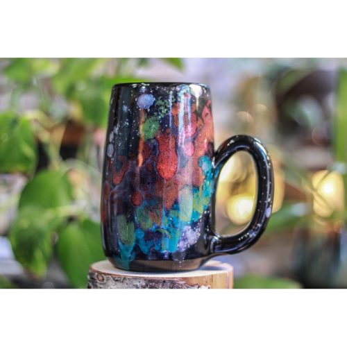 30-A Rainbow Stellar Mug – TOP SHELF, 24 oz.