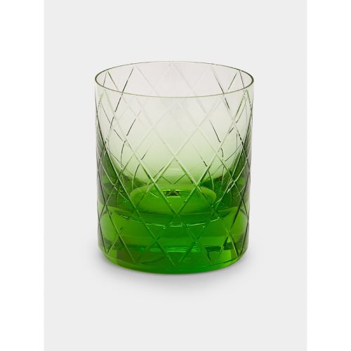 Bon Bon Hand-Blown Crystal Whiskey Glasses (Set of 2)