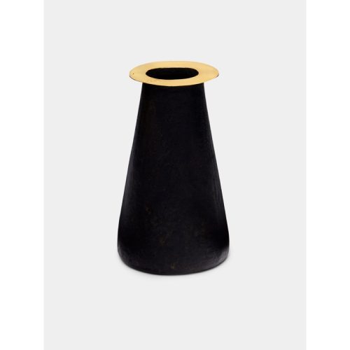 Collar Brass Bud Vase