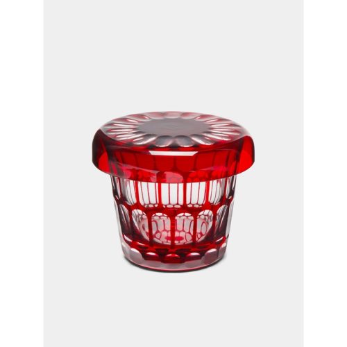 Edo Kiroko Hand-Cut Lidded Glass