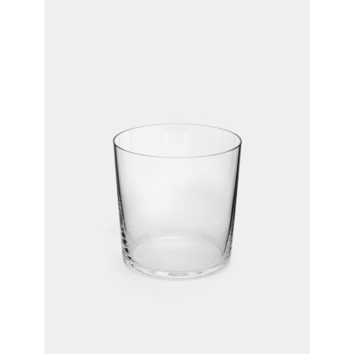 Hand-Blown Crystal Rocks Glasses (Set of 2)