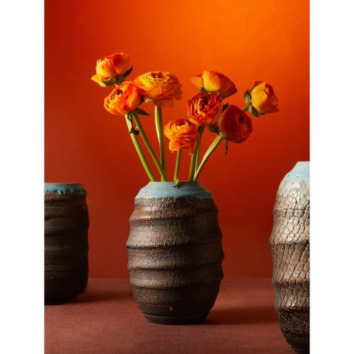 Hand-Thrown Stoneware Medium Vase
