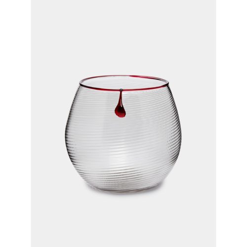 Julia Teardrop Hand-Blown Murano Glass Tumbler