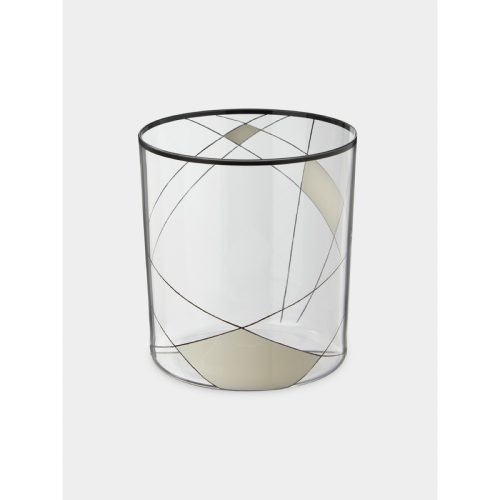 Neo Enamel Hand-Painted Crystal Tumbler