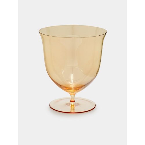 Patrician Gold Lustre Hand-Blown Crystal Vase