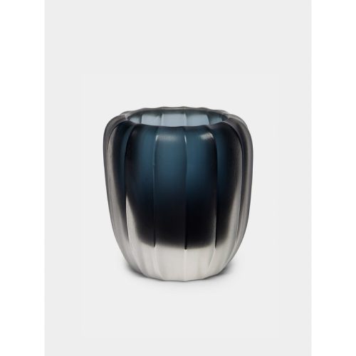Rullo Oceano Hand-Blown Murano Glass Vase