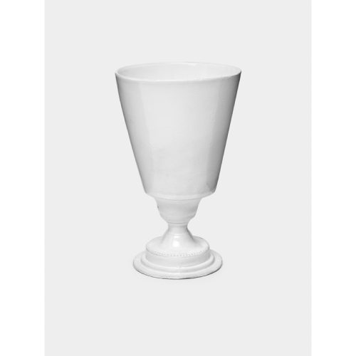 Simple Hand-Glazed Ceramic Small Vase