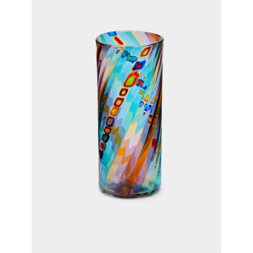 Spartan Hand-Blown Murano Glass Vase