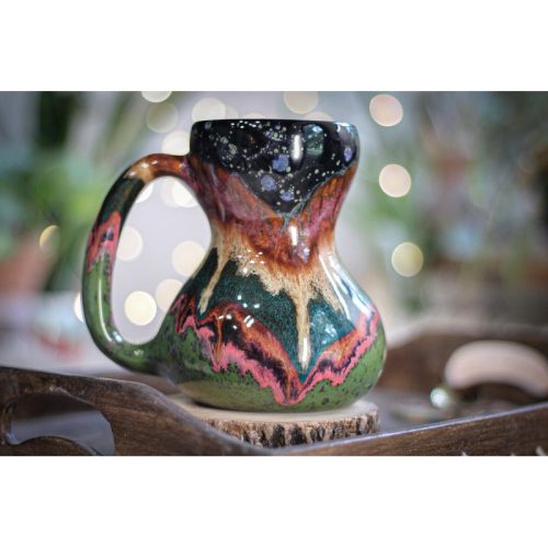 01-B Starry Night Gourd Mug – TOP SHELF, 20 oz.