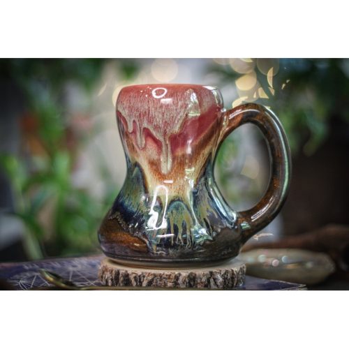 11-B High Desert Acorn Gourd Mug, 20 oz.