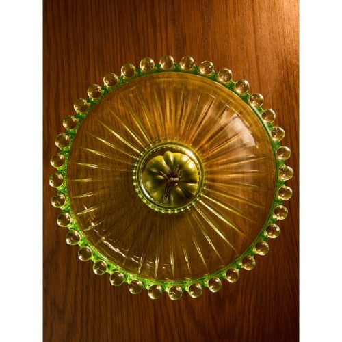 1950s Phosphorescent Glass Bowl