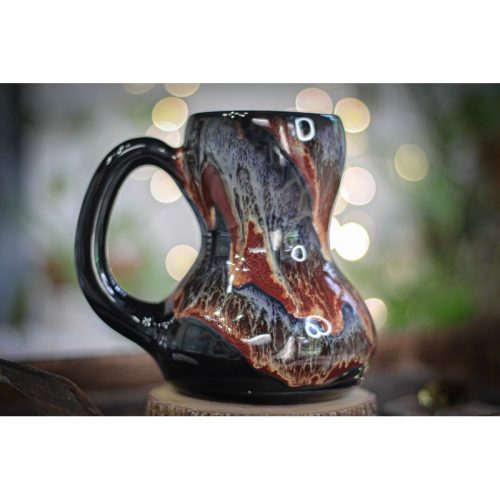 22-D Scarlet Grotto Acorn Gourd Mug – TOP SHELF, 19 oz.