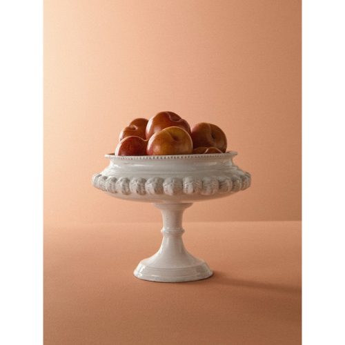 Alexandre Hand-Glazed Ceramic Tall Stand