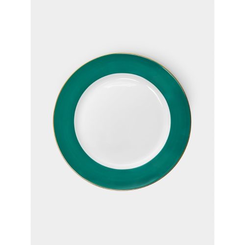 Coco Hand-Painted Porcelain Round Serving Dish