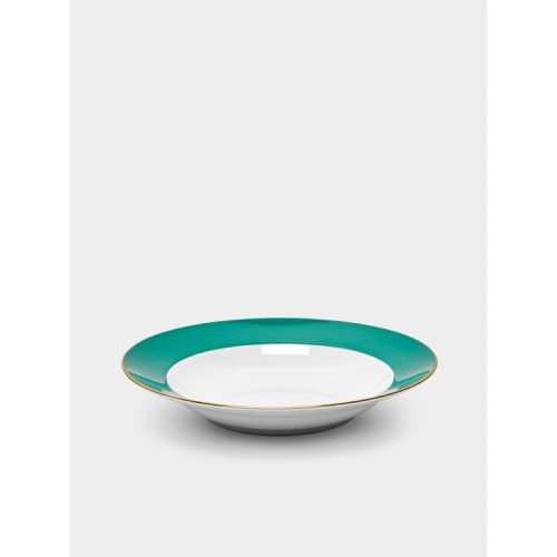 Coco Hand-Painted Porcelain Vegetable Serving Dish