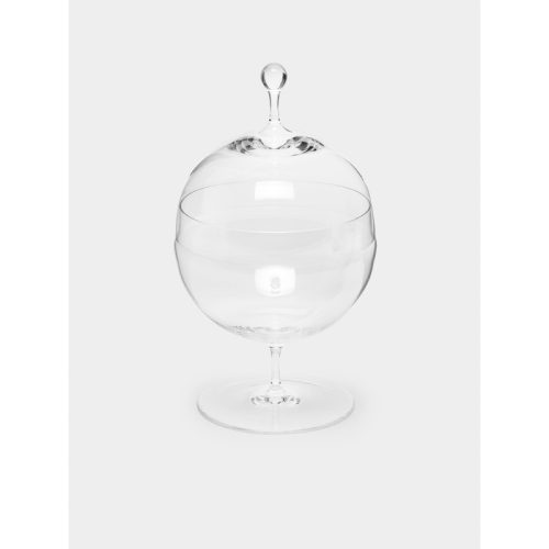 Hand-Blown Crystal Candy Dish