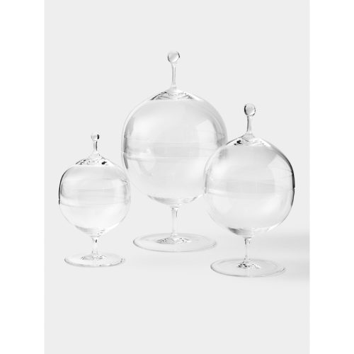 Hand-Blown Crystal Candy Dish Collection