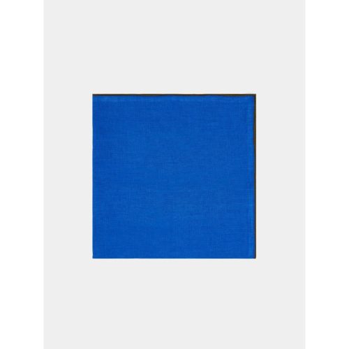 Hand-Dyed Linen Contrast-Edge Napkins (Set of 4)
