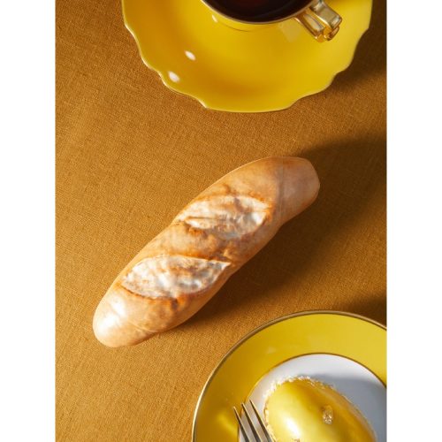 Hand-Painted Porcelain Baguette Dish