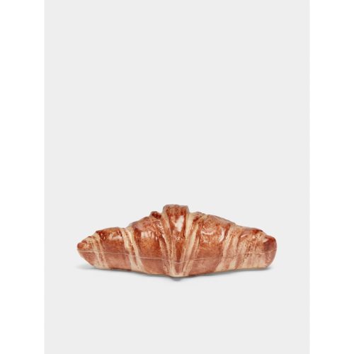 Hand-Painted Porcelain Croissant Dish