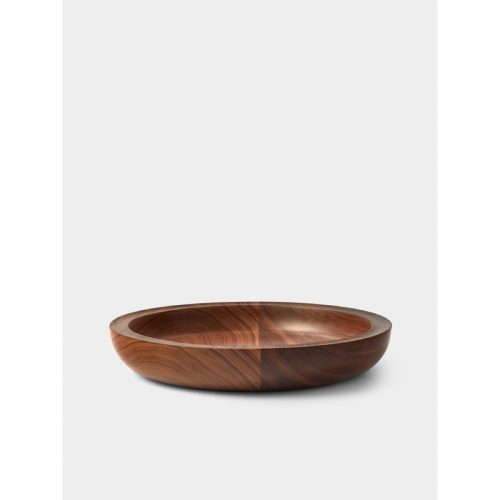 Hand-Turned Walnut Serving Bowl