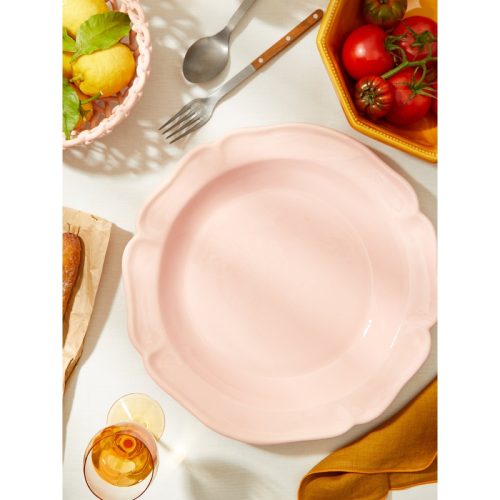 Louis XV Campagne Hand-Glazed Ceramic Serving Plate