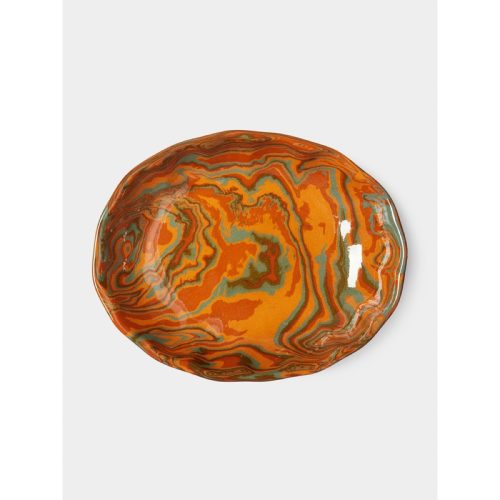 Marbled Ceramic Small Serving Plate