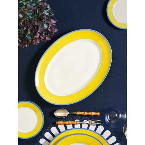 Monet Porcelain Large Oval Platter