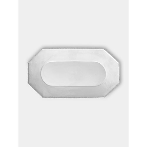 Perles Hand-Glazed Ceramic Large Platter
