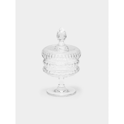 Prlude Cut Crystal Candy Jar