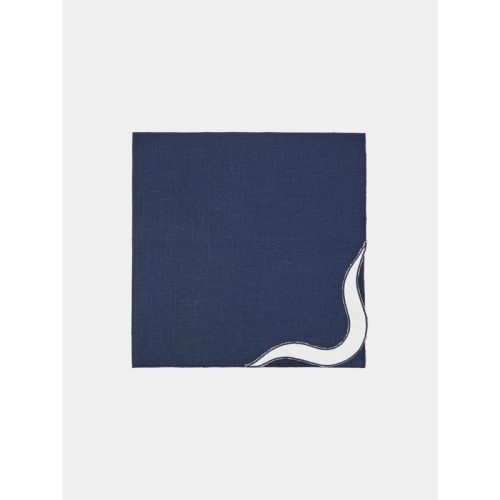 Zurbano Embroidered Linen Napkins (Set of 4)