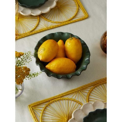 Hand-Glazed Ceramic Small Serving Bowl
