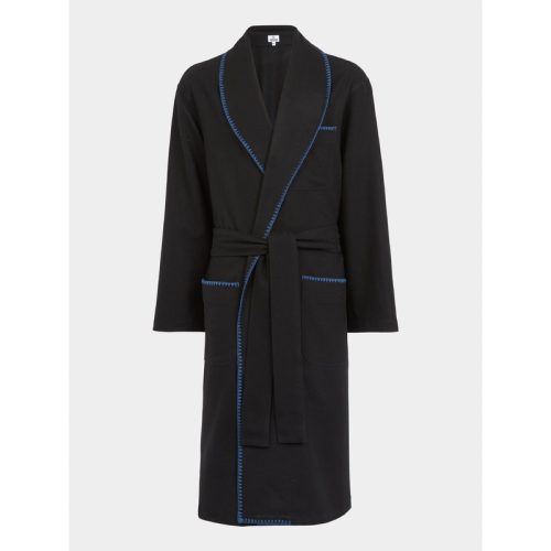 Marocaine Hand-Embroidered Wool Robe | Size: M/L