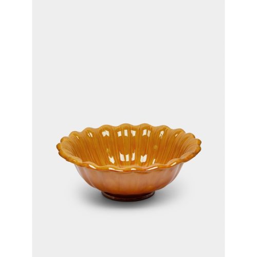 Slipware Serving Bowl