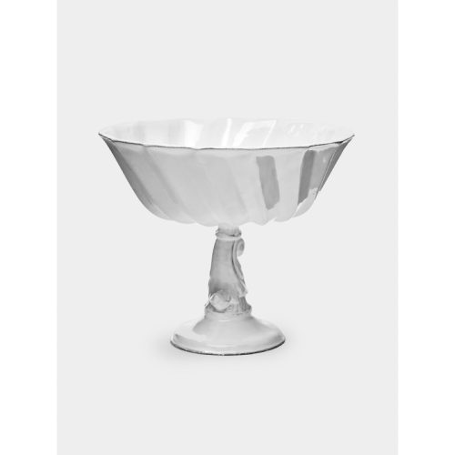 Tom Hand-Glazed Ceramic Round Footed Bowl