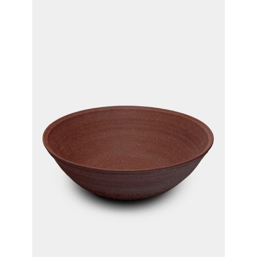 Unglazed Terracotta Deep Serving Bowl