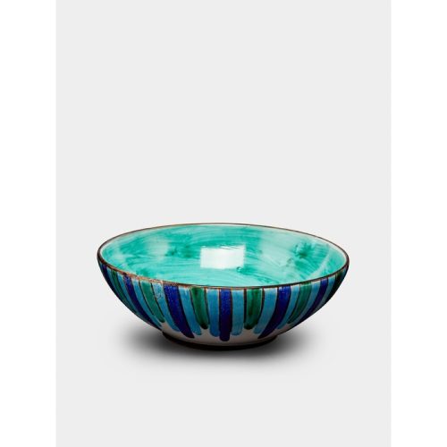 Vietri Hand-Painted Ceramic Salad Bowl