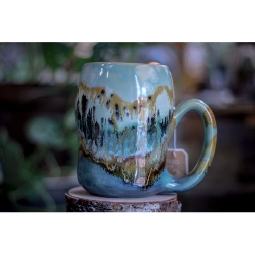 02-A Yellowstone Notched Mug, 21 oz.